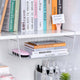Bianco Multipurpose Under Shelf Basket 16 Inch Wire Rack Cabinet Storage Basket | Metal Storage Basket for Home Storage Under Cabinet Drawer | Space Saving Under Shelf Storage Rack (Silver)