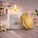 ViMe Scented Candles for Home Decor, Bedroom| Scented Candle Gift Set for Wife, Girl| 120 gm| Burn Upto 35 Hrs | Aroma Therapy Candles with 1 Bar| Fragrance Candles for Home | Lasting Lily Fragrance